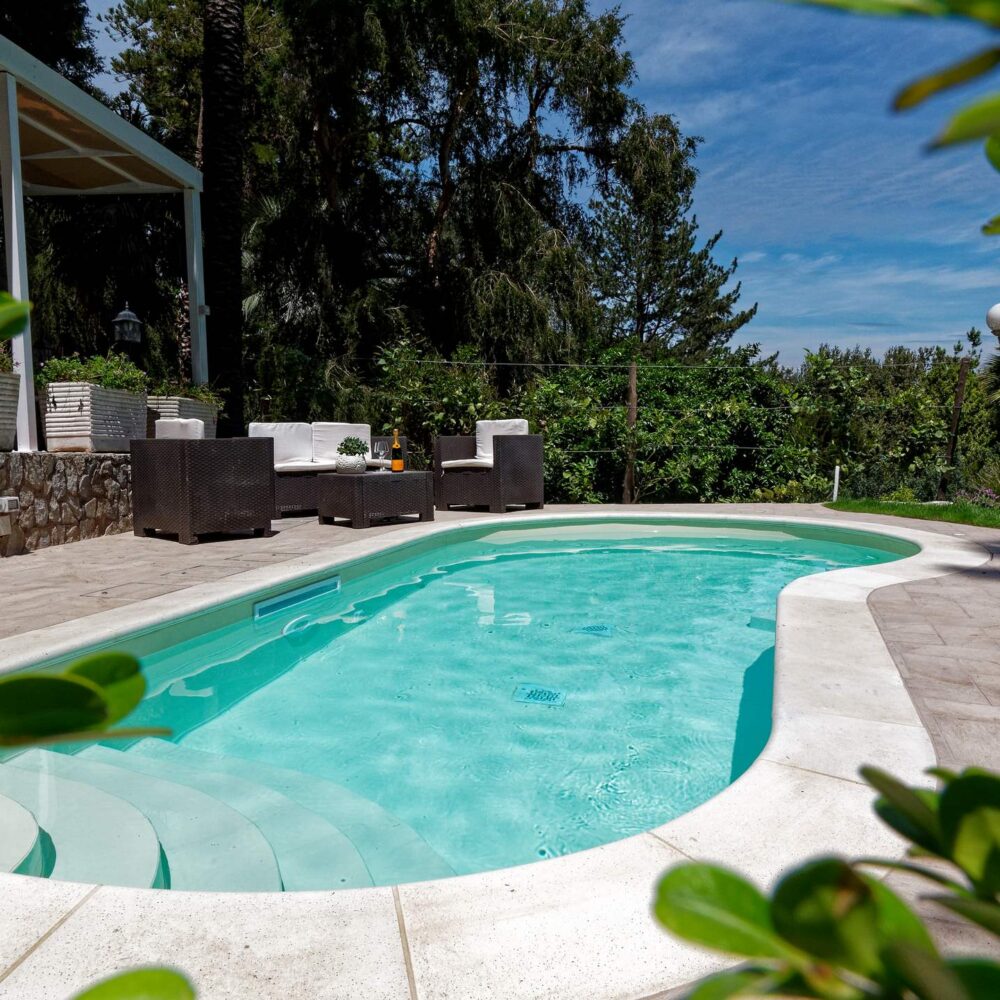 Du Parc Boutique Home Luxury rooms sorrento coast amalfi coast napoli naples Pool Piscina Garden 3